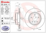 Brzdový kotouč BREMBO 09.C315.11 - BMW