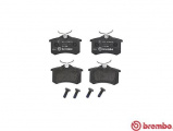 Sada brzdových destiček BREMBO P61088 - CITROËN, FIAT, PEUGEOT