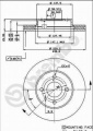 Brzdový kotouč BREMBO 09.3140.10 - ALFA ROMEO