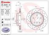 Brzdový kotouč BREMBO 09.9425.1X