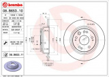 Brzdový kotouč BREMBO 08.B653.10