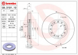 Brzdový kotouč BREMBO 09.3191.10