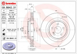 Brzdový kotouč BREMBO 09.B842.31 - MERCEDES-BENZ