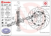 Brzdový kotouč BREMBO 09.9477.23