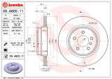 Brzdový kotouč BREMBO 09.A800.11