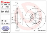 Brzdový kotouč BREMBO 09.B956.11 - MINI
