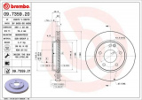 Brzdový kotouč BREMBO 09.7359.20  MERCEDES-BENZ