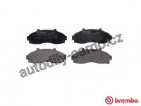 Sada brzdových destiček BREMBO P30044 - KIA