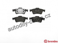 Sada brzdových destiček BREMBO P59044 - NISSAN, RENAULT