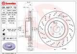 Brzdový kotouč BREMBO 09.A817.11