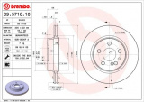 Brzdový kotouč BREMBO 09.5716.10 - MERCEDES-BENZ