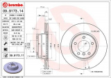 Brzdový kotouč BREMBO 09.9173.11