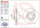 Brzdový kotouč BREMBO 09.7196.11