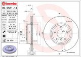 Brzdový kotouč BREMBO 09.9581.14 - BMW