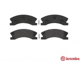 Sada brzdových destiček BREMBO P37008 - JEEP