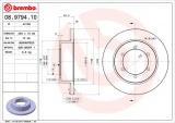 Brzdový kotouč BREMBO 08.9794.10