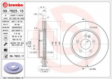 Brzdový kotouč BREMBO 09.7823.10 - MERCEDES-BENZ