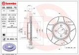Brzdový kotouč BREMBO MAX 09.8655.75 - MINI