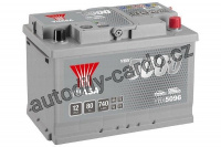 Autobaterie YUASA YBX5096 80Ah 740A 12V P+ /278x175x190/