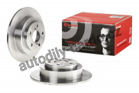 Brzdový kotouč BREMBO 08.6897.14 - SUBARU