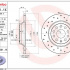 Brzdový kotouč BREMBO 08.C501.1X
