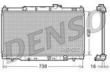 Chladič motoru DENSO (DE DRM10086)