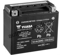 Motobaterie YUASA YTX20HL-BS 18Ah 310A 12V P+ /175x87x155/