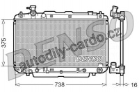 Chladič motoru DENSO (DE DRM26005)