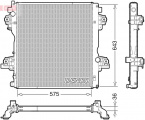 Chladič motoru DENSO (DE DRM26007)