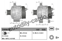 Kabinový filtr DENSO DCF313P