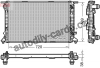 Chladič motoru DENSO (DE DRM05072)