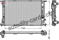Chladič motoru DENSO (DE DRM05071)