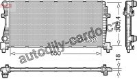 Chladič motoru DENSO (DE DRM05067)