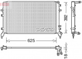 Chladič motoru DENSO (DE DRM05066)