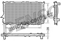 Chladič motoru DENSO (DE DRM05057)