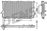 Chladič motoru DENSO (DE DRM05056)