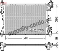 Chladič motoru DENSO (DE DRM05051)