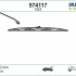 List stěrače VALEO (VA 574117) 530mm