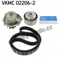 Sada rozvodového řemene s vodní pumpou SKF VKMC02206-2