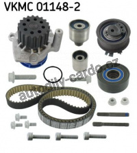 Sada rozvodového řemene s vodní pumpou SKF VKMC01148-2