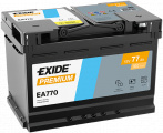 Autobaterie EXIDE EA770 77Ah 760A