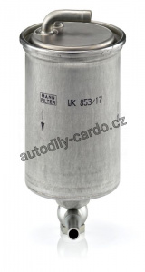 Palivový filtr MANN WK853/17 (MF WK853/17) - AUDI