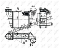 Chladič turba NRF 30476