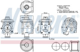 AGR Ventil NISSENS 98219