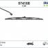 List stěrače VALEO (VA 574108) 380mm
