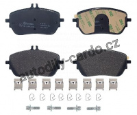 Sada brzdových destiček BREMBO P50146
