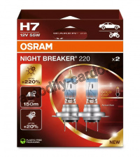 Autožárovka OSRAM NIGHT BREAKER 220  H7 12V 55W - 2ks