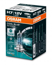 Autožárovka OSRAM Cool Blue Intense H7 12V 55W