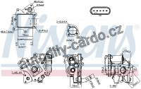 AGR-Ventil NISSENS 98524