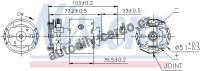 Vnitřní ventilátor NISSENS 87097